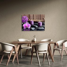 Kép - Relaxáció (üvegen) (70x50 cm)