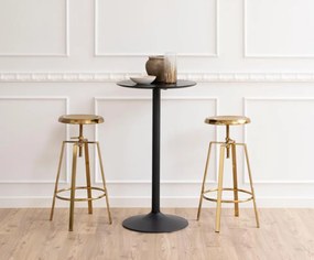 Ibiza bárasztal fekete 60 cm