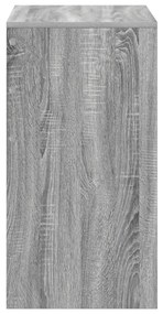 Íróasztal Szürke Sonoma Forgácslap 60 x 40 x 76 cm Íróasztal