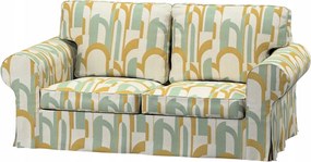 Ektorp 2 személyes kinyitható kanapé huzat, Ikea narancssárga