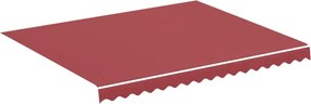 Burgundi vörös csere napellenző ponyva 3 x 2,5 m