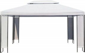 vidaXL fehér pavilon 3 x 4 m