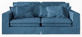 Kék kanapé 236 cm Nora – Ropez