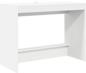 vidaXL Ágyíróasztal Fehér 100 x 45 x 75 cm Faanyag