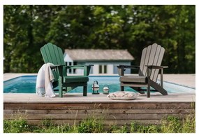 Barna műanyag kerti fotel Adirondack – Bonami Selection