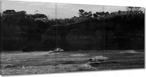 Vászonkép 180x90 Tengerpart sziklákkal Indonézia