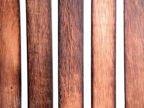 Kerti fa tároló doboz 2 db VINTAGE DIVERO - barna