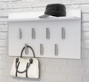 Drohmo 2F modern fogas, 70x40x20 cm, matt fehér