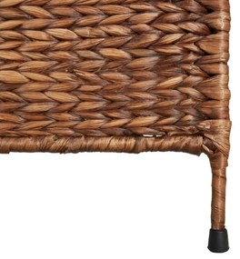 barna 5 paneles vízijácint térelválasztó 205x180 cm