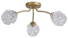 Searchlight 11523-3GO - Felületre szerelhető ASTRAL csillár 3xG9/33W/230V aranyszínű