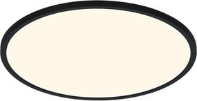 NORDLUX 2210016103 OJA Kerek Mennyezeti Lámpa Fekete LED IP20