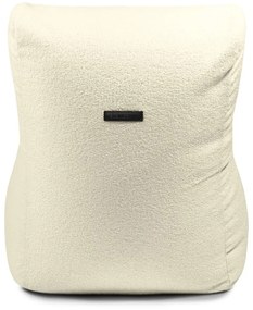 Világosszürke buklé babzsákfotel Lounge – SLOWDOWN