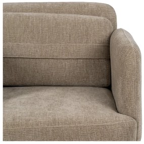 Bézs zsenília fotel Bind – Ixia