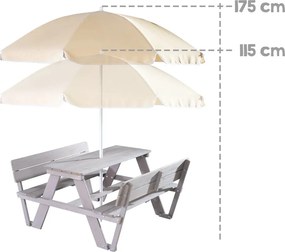 Gyerek kerti bútor Picnic - Roba