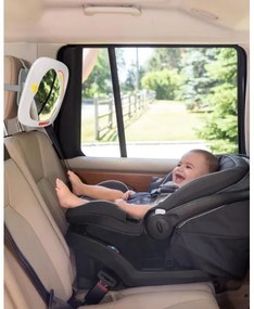 Skip Hop - Gyermek autó visszapillantó tükör LINING CLOUD 3xAA