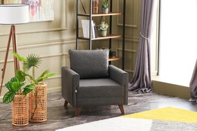Fotel  Bellina (fekete). Akció -20%. 1062339