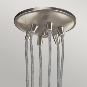 Kichler BRINLEY KL-BRINLEY6-NI Függőlámpa 6x60W/E27