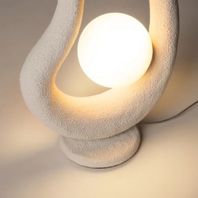 Maytoni modern asztali lámpa opus fehér mymod380tl-01w