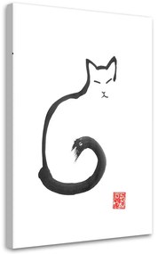 Gario Vászonkép Egy macska vázlata - Péchane Méret: 40 x 60 cm