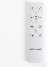 Brilagi - FALCON II fényerőszabályozható mennyezeti lámpa LED/99W/230V, átmérő 60 cm, fekete +távirányító