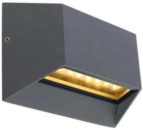 Globo 34175 - LED Kültéri fali lámpa HONNA LED/7W/230V IP54 antracit