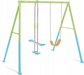 Intex 44120 Hinta &amp; Csúszós Két Funkciós Szett Kerti hinta