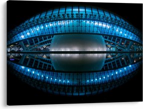 Egy kép a futballstadionról (70x50 cm)