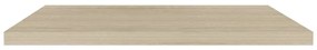 2 db kék MDF lebegő fali polc 90 x 23,5 x 3,8 cm