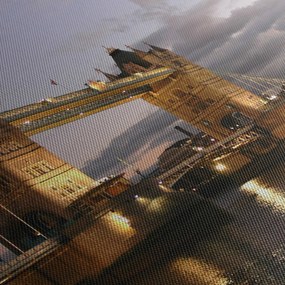 Kép - Tower Bridge éjszaka (120x50 cm)