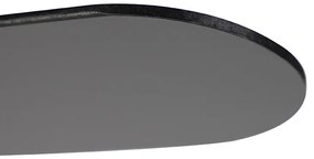 Fekete mennyezeti ventilátor távirányítóval - Fanattic