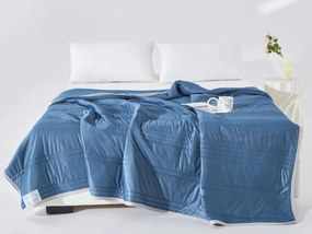 Hűsítő nyári paplan CELIA, sötétkék Méret: 200 x 220 cm