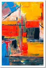 Poszterek keretben 40x60 Absztrakt Earl