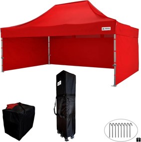 Bemutató sátor 4x6m - Piros