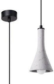 Sollux SL.1223 - Csillár zsinóron REA 1xE14/12W/230V beton