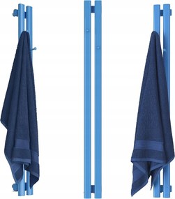 Dekorációs Radiátor FÜGGŐLEGES-2 Akasztókkal 1400/130 Kék