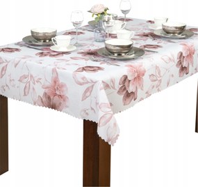 Abrosz foltálló egész évben 120x180 Lengyel bézs virág Nr38