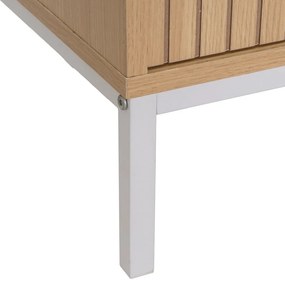 Natúr színű TV-állvány tölgyfa dekorral 120x45x40 cm Mid-Lines – Casa Selección