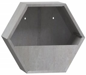 2 db rozsda színű corten acél fali növénytartó 30 x 10 x 25 cm