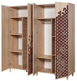 Ruhásszekrény Iris 122 (szonoma tölgy). 1088572
