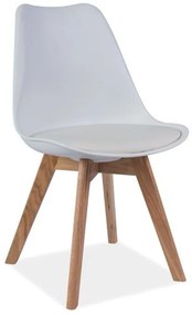 KRIS szék tölgy/fehér