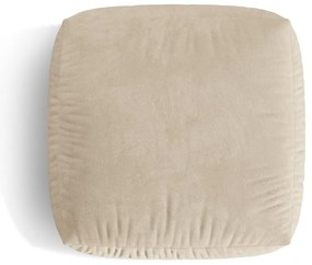 Bézs bársony moduláris lábtartó Martina – Micadoni