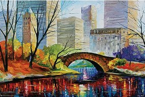 Plakát Leonid Afremov - Central Park New York