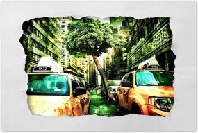 Poszterek 90x60 Zöld New York