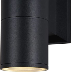 MAYTONI O574WL-02B BOWERY Modern Kültéri Fali Lámpa Fekete GU10 IP54