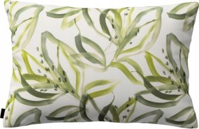 Párnahuzat 47x28 fehér-zöld