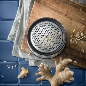 WMF - gyömbérreszelő, átmérő 9 cm, rozsdamentes acél/fekete