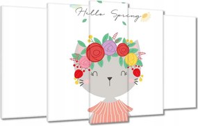 Vászonkép 100x60 Cica Cicák Macskák