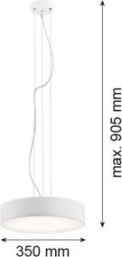 ARGON 3349 DARLINGED Modern Led Függesztett Lámpa Fehér LED IP20