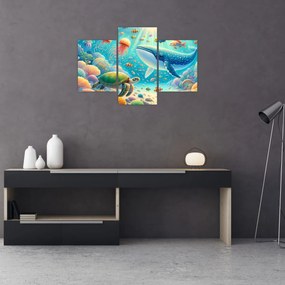 Kép - A világ a víz alatt (90x60 cm)