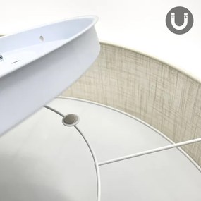 Brilagi - SIRIJA LED mennyezeti lámpa 4xE27/15W/230V, átm. 60 cm, krémszínű